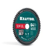KRAFTOOL Slim wood cut 210 х 30 x 1.8 мм, 64Т, диск пильный по дереву, (36955-210-30-64)