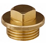 GENERAL FITTINGS 3/4″, с прижимной шайбой, никель, заглушка (51099-3/4)