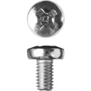 ЗУБР DIN 7985, кл. пр. 4.8, M6 х 12 мм, цинк, 5 кг, винт с полусферической головкой (303150-06-012)