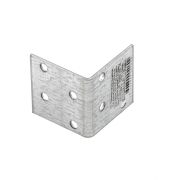 Крепежный уголок равносторонний 2 мм, KUR 40 x 40 x 40 мм Сибртех