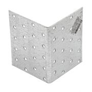 Крепежный уголок равносторонний 2 мм, KUR 80 х 80 х 100 мм Сибртех