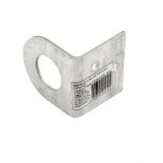 Проушина угловая, 2 мм, 75 х 40 мм, цинк Сибртех