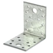 Крепежный уголок 2.5 мм, КU 70 x 70 x 55 мм Сибртех