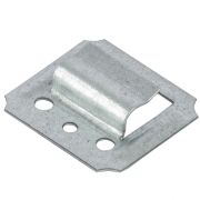 Кляймер №3.5 оцинкованный с гвоздями, 100 шт Сибртех