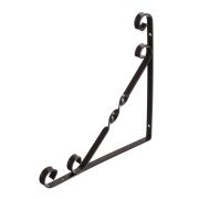 Кронштейн декоративный, 250 х 250 мм, коричневый Сибртех