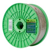 Трос металлополимерный прозрачный ПР-3.0, толщина 3.0 мм, катушка 200 метров Сибртех