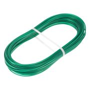 Трос металлополимерный зеленый ПР-2.0, толщина 2.0 мм, моток 20 метров Сибртех