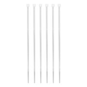 Хомуты, 180 x 3.6 мм, пластиковые, белые, 100 шт Сибртех