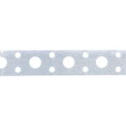 Лента перфорированная, вентиляционная, прямая, 0.55 мм, LP V, 1.7 см х 25 м, цинк Сибртех