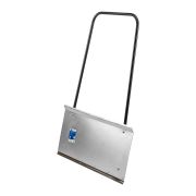 Движок для уборки снега, стальной, оцинкованный, 750 х 410 х 1100 мм, стальная рукоятка, Сибртех