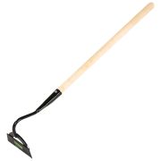 Мотыга стальная усиленная, 150 х 45 х 860 мм, деревянный черенок, Сибртех