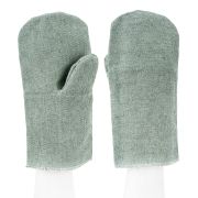 Рукавицы брезентовые огнеупорные, одинарный наладонник, 2 размер Сибртех