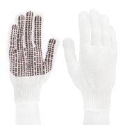 Перчатки трикотажные, ПВХ гель «Протектор», оверлок Сибртех