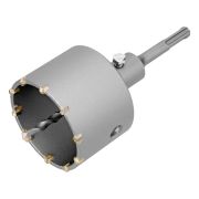 Коронка по бетону в сборе, М22 х 80 мм, SDS Plus Сибртех
