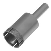 Сверло по стеклу и керамической плитке, 20 х 55 мм, цилиндрический хвостовик Сибртех