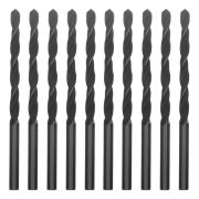 Сверло по металлу, 4.8 мм, быстрорежущая сталь, 10 шт, цилиндрический хвостовик Сибртех