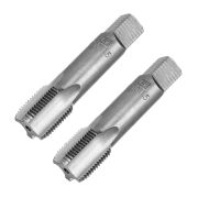 Метчик ручной М20 х 1.5 мм, комплект из 2 шт Сибртех