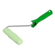 Мини-валик в сборе «Работы с древесиной», 110 мм, ворс 12 мм, D 16 мм, D ручки 6 мм, микроволокно Сибртех