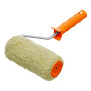 Валик «Фасадные работы», 180 мм, ворс 18 мм, D 48 мм, D ручки 8 мм, полиакрил, полиэстер Сибртех