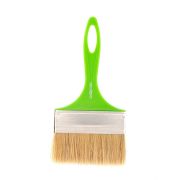 Кисть флейцевая «Евро», 100 x 8, натуральная щетина, пластиковая ручка Сибртех