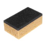 Губка крупнопористая комбинированная для удаления эпоксидной затирки 160х95х60 мм, Сибртех