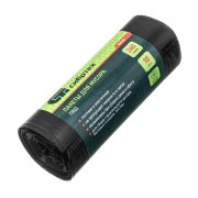 Пакеты для мусора 240 л x 10 шт, пвд, короткий ролик, тип дна «Звезда» Сибртех