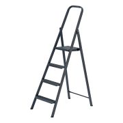 Стремянка 4 ступени, компактная, стальная Сибртех