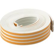 Уплотнитель, 12 м, профиль «E», белый Сибртех