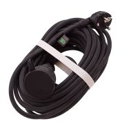 Удлинитель силовой 10 м, 16 А, тип УХз16, КГ 3 x 1.5 мм, 1 розетка, Сибртех