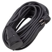 Удлинитель силовой 20 м, 16 А, тип УХз16, КГ 3 x 2.5 мм, 1 розетка, Сибртех