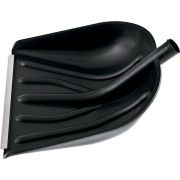 Лопата для уборки снега пластиковая Profi, 410 х 405 мм, без черенка, Сибртех