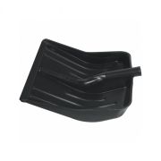 Лопата снеговая, 360 х 400 мм, без черенка, пластмассовая, без окантовки, Сибртех