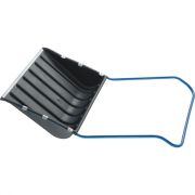 Движок для уборки снега пластиковый, 735 х 555 х 1250 мм, стальная рукоятка, Сибртех