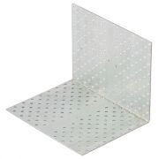 Крепежный уголок равносторонний  2 мм,   KUR 160 x 160 x 200 мм Сибртех