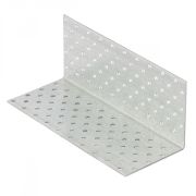 Крепежный уголок равносторонний  2 мм,   KUR 80 x 80 x 200 мм Сибртех