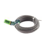 Леска для триммера квадратная витая, армированная алюминием, 3.0 мм х 10 м, Сибртех