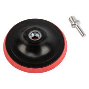 Насадка для дрели и УШМ с липучкой, 115 мм, с адаптером c М14 на d8 Сибртех