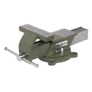 Тиски слесарные, 150 мм, стальные, поворотные Сибртех