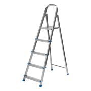 Стремянка, 5 ступеней, стальная, оцинкованная Сибртех