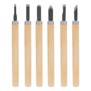 Набор резцов по дереву, 6 шт, Sparta