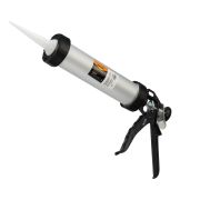 Пистолет для герметика, 400 мл, «закрытый», алюминиевый корпус, круглый шток 8 мм Sparta