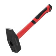 Молоток слесарный, 1500 г, фибергласовая обрезиненная рукоятка Matrix