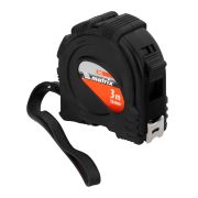 Рулетка Black,3 м х 16 мм,обрезиненный корпус Matrix