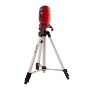 Лазерный уровень ML01T, дальность 10 м, точность ± 0,5 мм, / 1 м, длина волны 650 нм, проекция 1 вертикальная 1 горизонтальная плоскость, резьба под штатив 5/8