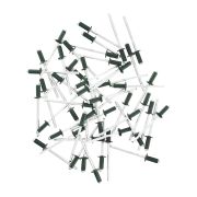 Заклепки 4.0 х 10 мм RAL 6005, темно-зеленые, 50 шт Matrix