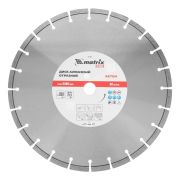 Диск алмазный 350 х 25.4 мм, «Железобетон», сухой/мокрый рез, Pro Matrix