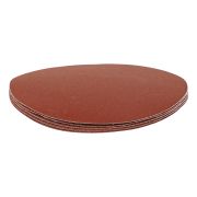 Круг абразивный на ворсовой подложке под «липучку», P 280, 150 мм, 5 шт Matrix