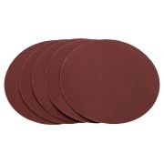 Круг абразивный на ворсовой подложке под «липучку», P 400, 150 мм, 5 шт Matrix