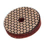 Алмазный гибкий шлифовальный круг, 100 мм, P1500, сухое шлифование, 5 шт. Matrix