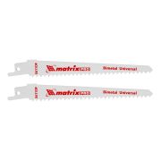 Полотна универсальные для сабельной пилы S611DF 125/4.3 мм, Bimetal, 2 шт, Pro Matrix